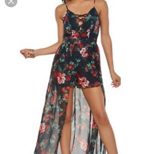 Floral romper/dress